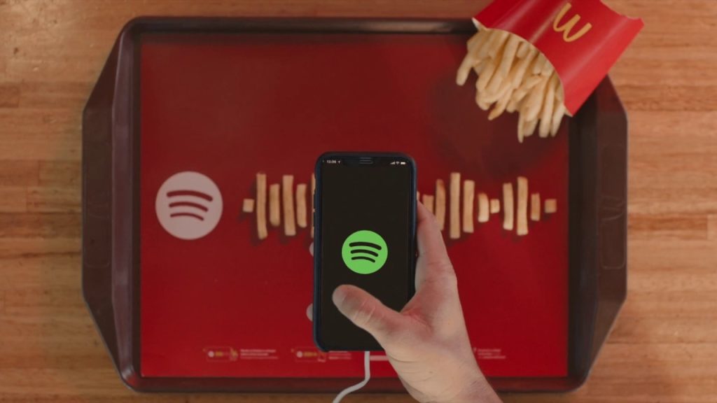 Spotify a creat playlist pentru GenZ cu McDonald’s.